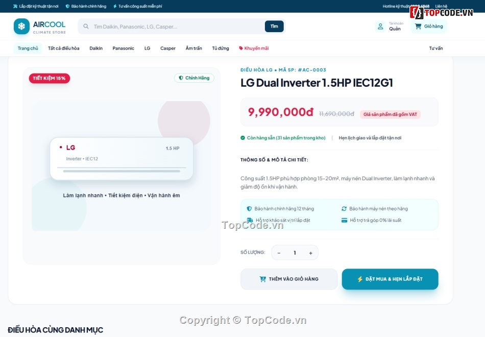 AI,điều hòa,a b c